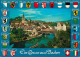 12880124 Baden AG Stadtpanorama Altstadt Limmat Bruecke Wappen Baden - Other & Unclassified