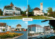 12878881 Rheineck SG Hotel Loewenhof Kath Kirche Bahnhofsplatz Hotel Hecht Rhein - Altri & Non Classificati