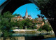 12856093 Baden AG Durchblick Unter Der Bruecke Altstadt Kirche Baden - Sonstige & Ohne Zuordnung