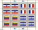 Flaggen Flags Drapeaux ONU Feuillets1980 à 1989  Nations Unies Bureau De New York Neufs ** - Neufs