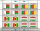 Delcampe - Flaggen Flags Drapeaux ONU Feuillets1980 à 1989  Nations Unies Bureau De New York Neufs ** - Unused Stamps