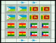 Delcampe - Flaggen Flags Drapeaux ONU Feuillets1980 à 1989  Nations Unies Bureau De New York Neufs ** - Unused Stamps