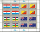 Delcampe - Flaggen Flags Drapeaux ONU Feuillets1980 à 1989  Nations Unies Bureau De New York Neufs ** - Ongebruikt