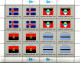 Delcampe - Flaggen Flags Drapeaux ONU Feuillets1980 à 1989  Nations Unies Bureau De New York Neufs ** - Ongebruikt