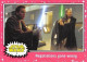 2015 Topps STAR WARS Journey To The Force Awakens "LIGHTSABER NEON Starfield" Parallel #1 - Star Wars