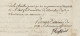 Autographe, Claude Régnier,Grand Juge Ministre De  Justice,an 13 , Lettre  Procureur Impérial  La Réole, Notaire - Historical Documents
