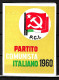 1960 Tessera PCI Partito Comunista Italiano Con Timbri - Documents Historiques