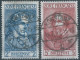 Germany-Deutschland,French Zone,1946 Schiller & Heine,2M & 5M ,OBLITÉRÉE - Amtliche Ausgaben