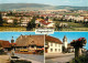 12807594 Regensdorf Panorama Hauptstrasse Brunnen Kirche Regensdorf - Autres & Non Classés