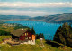 12783933 Aeschi BE Skihaus Aeschiallmend Panorama Blick Ueber Den Thunersee Aesc - Autres & Non Classés