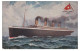 Rare TITANIC White Star Line, 1912 Postcard, - Other & Unclassified