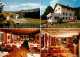 12776781 Schwellbrunn Gasthaus Linde Gastraeume Panorama Schwellbrunn - Altri & Non Classificati