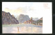 Cartolina Malcesine, Panorama Mit Lago Di Garda  - Sonstige & Ohne Zuordnung