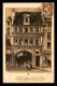 86 - POITIERS - GRAVURE - ANCIEN HOTEL SEIGNEURIAL CHAMBON 9 RUE DU MARCHE - Poitiers