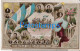 227881 ARGENTINA CENTENARY PATRIOTIC HERALDRY FLAG PRESENTADOR DE LA BANDERA BELGRANO MULTI PROCER  POSTAL POSTCARD - Argentine