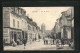 CPA Noyon, Rue De Paris, Vue De La Rue Avec Vue Sur L'Église  - Noyon