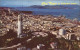 72228578 San_Francisco_California Coit Tower And Golden Gate Bridge Aerial View - Sonstige & Ohne Zuordnung