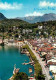 12732622 Ascona TI La Piazza Lago Maggiore Veduta Aerea Ascona - Andere & Zonder Classificatie