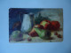 HUNGARY  POSTCARDS FRUITS PAINTINGS    FOR MORE PURCHASES 10% DISCOUNT - Hungary