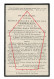 Maria Verbraeken Adolf Deckers (Doctoor) Zwijndrecht Melsele 1919 Foto Photo Doodsprentje Bidprentje - Obituary Notices