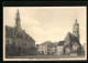 AK Calau, Markt Mit Rathaus Und Kirche  - Calau