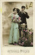 Delcampe - DESTOCKAGE Avant Fermeture Boutique BON LOT 100 CPA FANTAISIE COUPLES (dont Séries)   (toutes Scannées ) - 100 - 499 Cartes