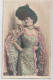 Femme Chapeau Brillant Relief Reutlinger - Autres & Non Classés