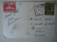 PAKISTAN    POSTCARDS    GREETING  1953 WITH STAMPS   FOR MORE PURCHASES 10% DISCOUNT - Pakistan