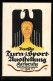 Künstler-AK Karlsruhe, Deutsche Turn- & Sport-Ausstellung 1927  - Tentoonstellingen