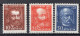 T3317 - SUISSE SWITZERLAND Yv N°260/62 ** Tache Sur 261 - Unused Stamps