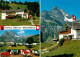 12678622 Braunwald GL Hotel Cristal Cafe Restaraut Terrasse Alpenblick Schweizer - Sonstige & Ohne Zuordnung