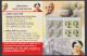 Inde India 2014 Mint Stamp Booklet Mahatma Gandhi, Indira Gandhi, Politician, Political Leader, Congress - Andere & Zonder Classificatie