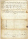 Affiche Vente Par Expropriation Forcée De Bâtiments Et Fonds BRIGNAIS Rhône Saisie 3 Décembre 1813 Scan Recto-verso - Afiches