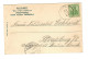 Ansichtskarte Gruß Aus Dem Schwarzwald, Kniebis Nach Straßburg 1901 - Briefe U. Dokumente