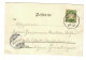 Ansichtskarte Litho: Lirndorf/Altenburg/Bayern 1901 Nach Neustadt/Oberschlesien - Storia Postale