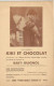 PO / FEUILLET PUBLICITAIRE Ancien CIRQUE CLOWN PO / FEUILLET PUBLICITAIRE Ancien KIKI Et CHOCOLAT CLOWNS // Baby Guignol - Advertising