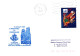 ENVELOPPE AVEC CACHET FREGATE FASM LA MOTTE PICQUET - 14/07/97 - RENNES - 8 ANS APRES LE PARRAINAGE - LE 15/07/1997 - Correo Naval