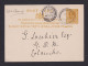1905 - 2 C. Ganzsache Ab GAMPOLA Nach Colombo - Ceylon (...-1947)
