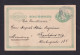 1893 - 3 S. Grün Ganzsache Ab Yokohama/Meiji Nach Frankfurt - Covers & Documents