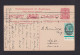 1908 - 1 P. Ganzsache Mt 1/2 P. Unterrand Zufrankiert Ab Sydney Nach SAMOA - Storia Postale