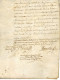 Delcampe - Document De 1769 Messire De Grosville, Chevalier De Goberville, De Fréville, Châteaux D'Amfreville De Groville - Documents Historiques