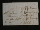 DN14 FRANCE  LETTRE RARE  1822  PONTOISE A LA PRINCESSE ECKMUHL + +AFF. INTERESSANT++ - 1801-1848: Vorläufer XIX