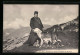 AK Grand St. Bernard, Religieux Et Chiens  - Honden