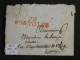 DN14 FRANCE  LETTRE RARE  1801   PONTOISE A  PARIS  + +AFF. ROUGE INTERESSANT++ - 1801-1848: Precursors XIX