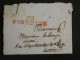 DN14 FRANCE  LETTRE RARE  1801   PONTOISE A  PARIS  + +AFF. ROUGE INTERESSANT++ - 1801-1848: Precursors XIX