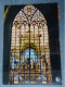 SINT MICHIELS KATHEDRAAL  GLASRAAM  KAREL V EN ISABELLA VAN PORTUGAL DOOR B. VAN ORLEY  1537 - Monumenten, Gebouwen