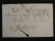 DN14 FRANCE  LETTRE RARE EN P.P 1836  A BALTHIMORE USA  AU CHARGé D AFFAIRE +CACHET  ROUGE SHIP  +AFF. INTERESSANT++ - 1801-1848: Précurseurs XIX