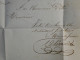 DN14 FRANCE  LETTRE RARE EN P.P 1836  A BALTHIMORE USA  AU CHARGé D AFFAIRE +CACHET  ROUGE SHIP  +AFF. INTERESSANT++ - 1801-1848: Precursori XIX