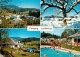 12647771 Les Paccots Camping Caravaning Le Bivouac Swimming Pool Winterpanorama  - Other & Unclassified