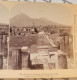 Le Forum De Pompei Et Le Vesuve, Italie. Underwood Stéréo - Stereoscopes - Side-by-side Viewers